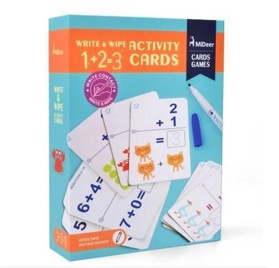 Write And Wipe Off Alphabet Words Math 