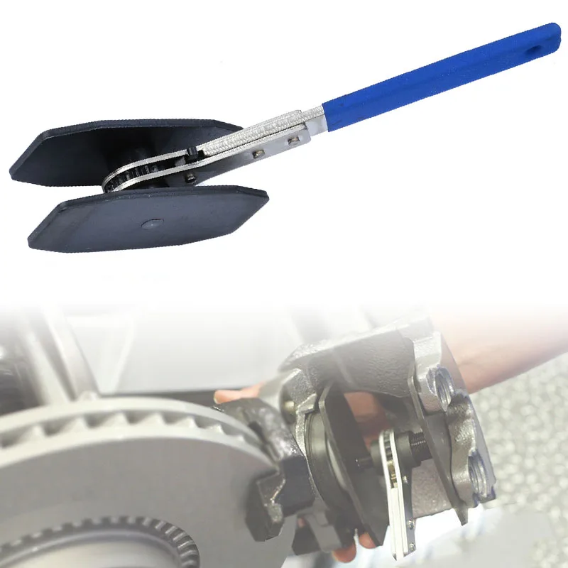

1 Set Car Ratchet Brake Caliper Piston Press Spreader Tool Single Twin Quad Sepatation Separator Pad Install Installation Tool