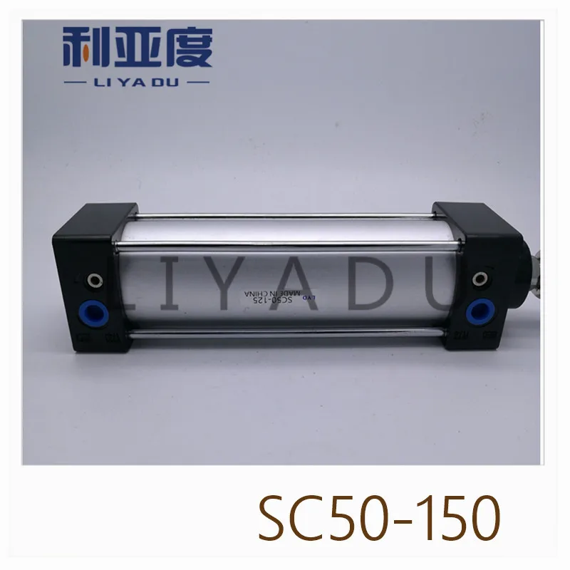 SC50* 150 стержень из алюминиевого сплава стандартный цилиндр SC50X150 пневматические компоненты 50 мм диаметр 150 мм ход