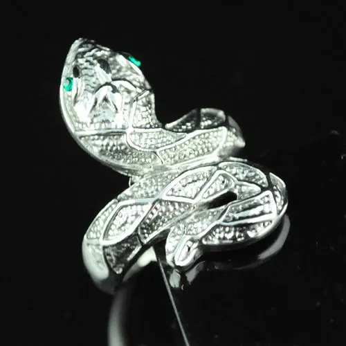 free shipping, alloy snake shape vivid finger rings,high end fashion jewelry, rn-493