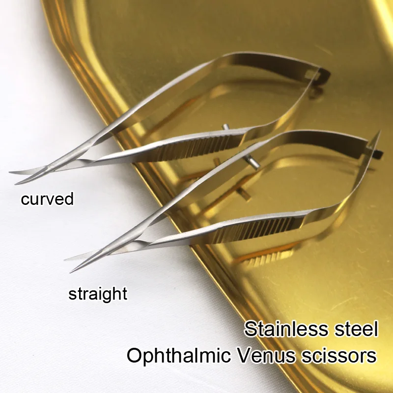 Ножницы Венеры Ножницы Для радужной оболочки высококачественные капсульные ножницы из нержавеющей стали микроинструменты хирургические инструменты Острые Ножницы