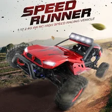 Новости 45 км/ч 1:12 4WD 2,4 г высокая скорость Рок Гусеничный пульт дистанционного управления RC Автомобиль Моделирование вездеход