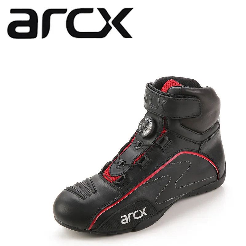ARCX Botas de Moto de carreras con hebilla giratoria, zapatos transpirables  de verano para Moto, Scooter, Motocross|moto shoes|shoes  motorcyclemotorcycle boots - AliExpress