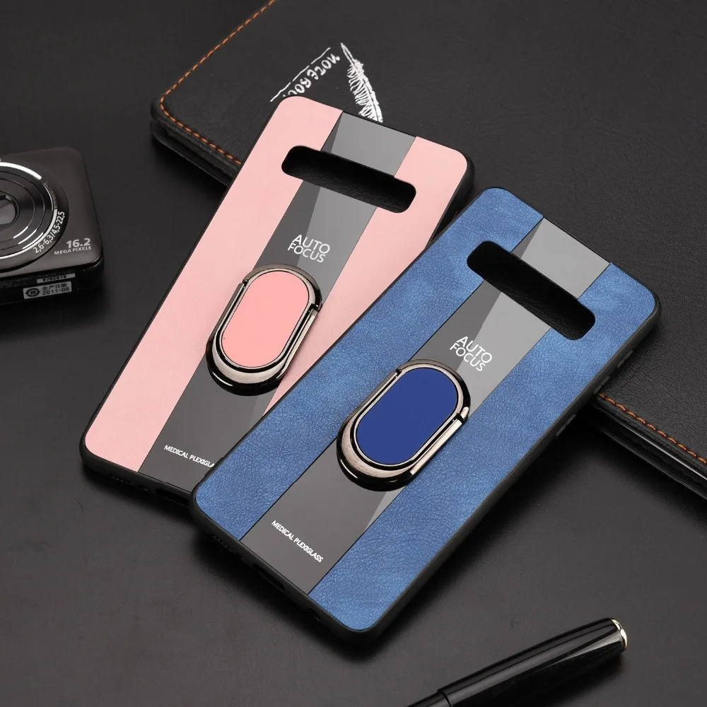 Case For Samsung Note9 S10e S10 Plus Cover Cool PU leather Litchi Skin Magnetic  (9)