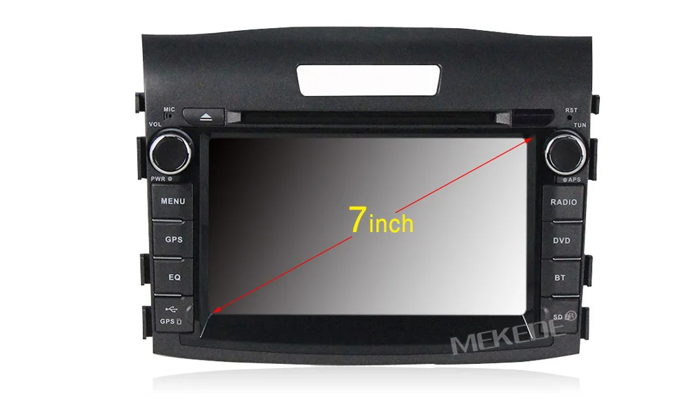 Top MEKEDE Android 9.1 2+32G car dvd player for Honda CRV CAR GPS navigation Radio recorder Stereo BT WIFI MAP Free shipping 3