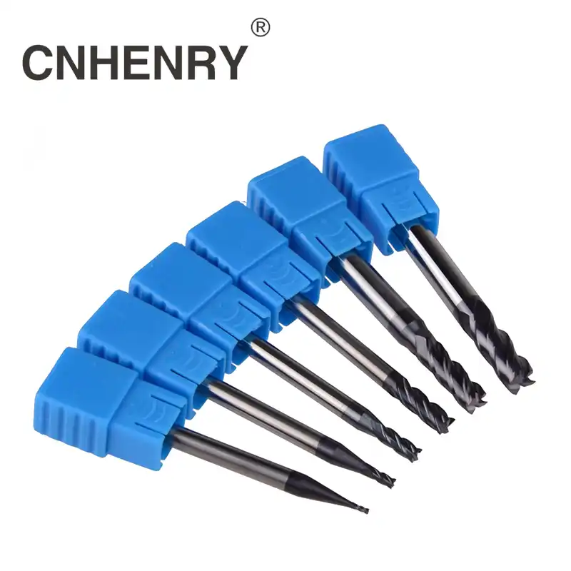 8pc hrc45 D1-D10mm 2 Flutes Tungsten Carbide End Mill Milling Cutter CNC Endmill