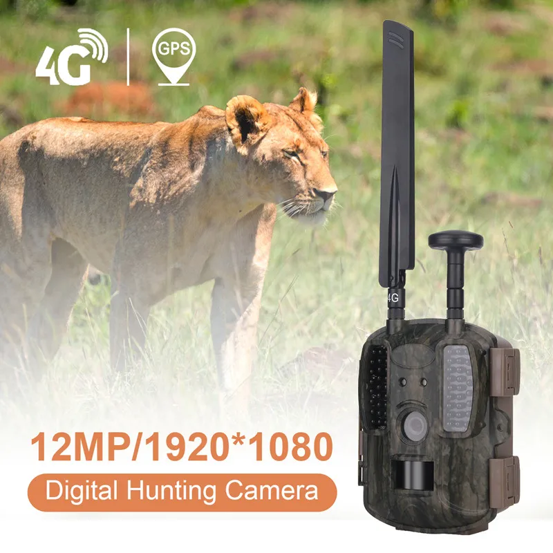 GPS Wild Camera 4G/3G/2G камера скаута охота MMS GPRS GSM Trail Chasse фотоловушка домашнее наблюдение