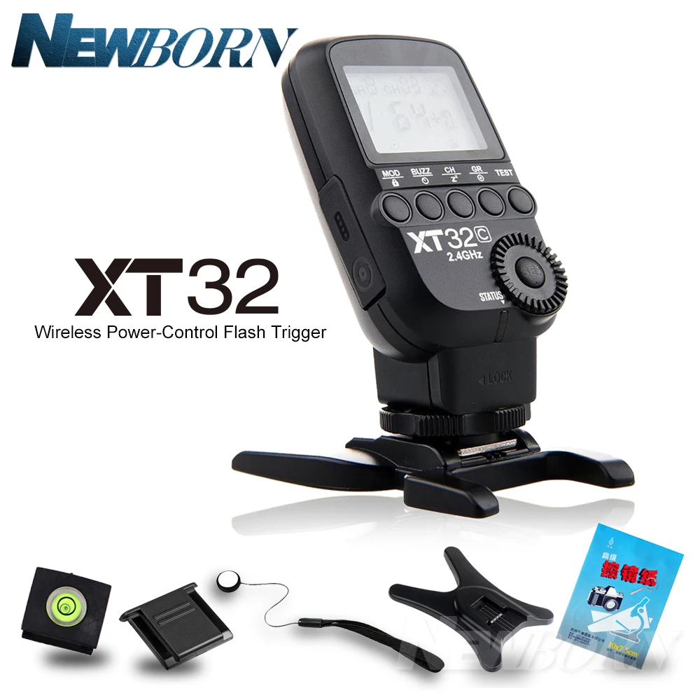Godox XT32C 2 4G беспроводной 1/8000s высокоскоростной синхронизирующий триггер вспышки