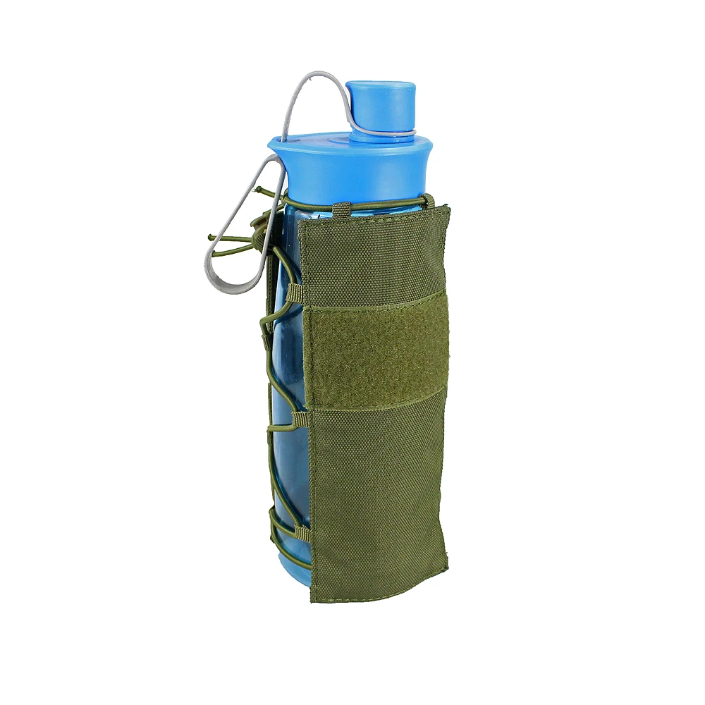 0.5L-2L Molle тактическая бутылка для воды 1000D нейлоновая Военная Бутылка Регулируемая Крышка чайника для охоты пешего туризма альпинизма путешествия