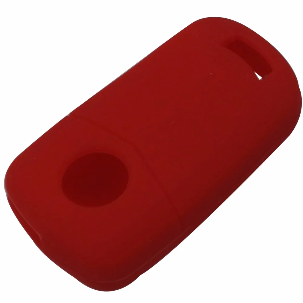 Key Case Cover Silicone Folding Car Key Cover Fob For Vauxhall Opel Corsa Astra Vectra Signum 2 Button