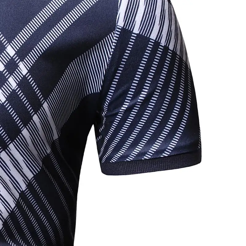 Лето Поло рубашка Для Мужчин полосы короткий рукав Slim Fit Polo Для мужчин s рубашки Homme Camisa Повседневное Деловая одежда плюс Размеры Топы