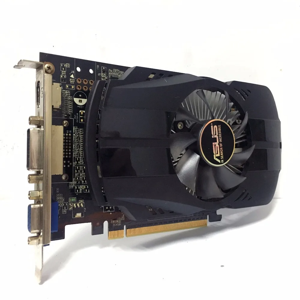 Asus GTX750TI GTX 750TI 2 Гб D5 DDR5 128 бит ПК настольный PCI Express 3,0 компьютерные видеокарты samsung чипсет 2G