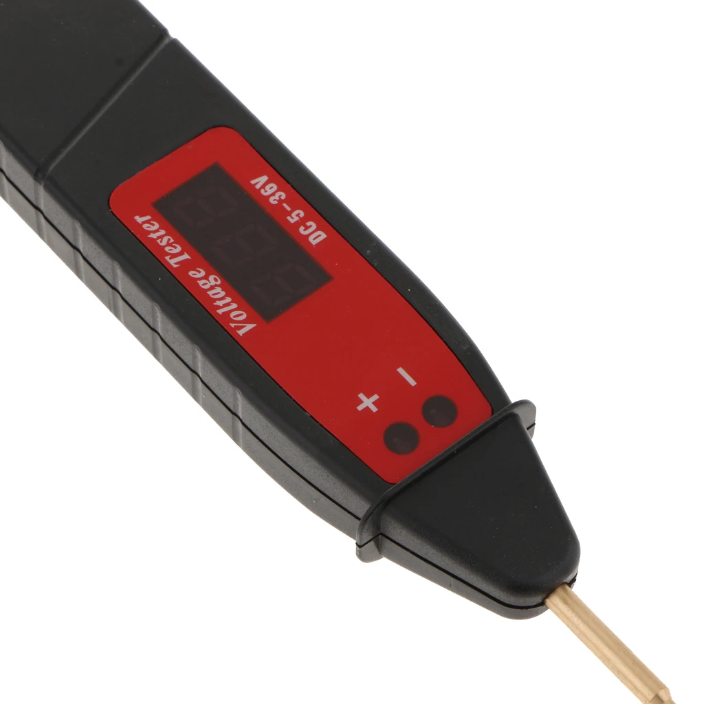 1 Pcs Digital Test Pencil Multi-function Digital Display Voltage Tester Test Pen 5-36V For Car Boat Trailer RV's Motorcycle