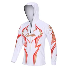 Новые мужские рубашки для рыбалки с длинными рукавами на молнии, большие размеры, спортивная одежда для рыбалки, дышащая одежда с защитой от ультрафиолета для рыбалки, походная одежда