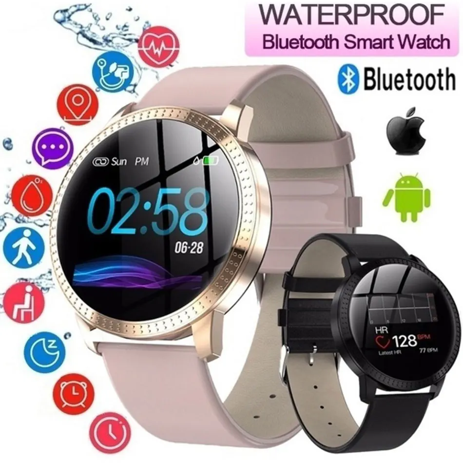 

Fitness Smart Watch Men Women Health Pedometer Heart Rate Monitor Bluetooth Touch Pressure Running Sports Watch For IOS Android