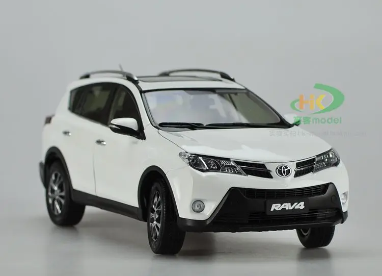 Новинка 1/18 Toyota RAV4 SUV литая под давлением модель игрушечного автомобиля коллекция для взрослых подарки на день рождения