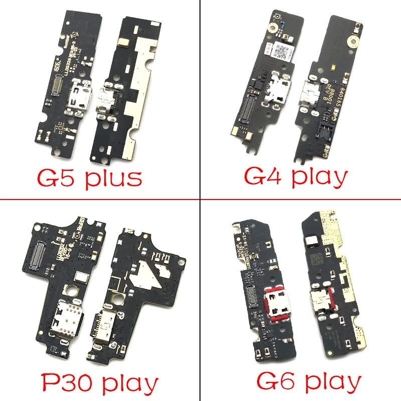 10 шт./лот зарядка через usb Порты и разъёмы док-станция для Зарядное устройство разъем доска для Motorola Moto M E3 E4 E4T E5 G3 G4 G5 G6 P30 играть плюс X4