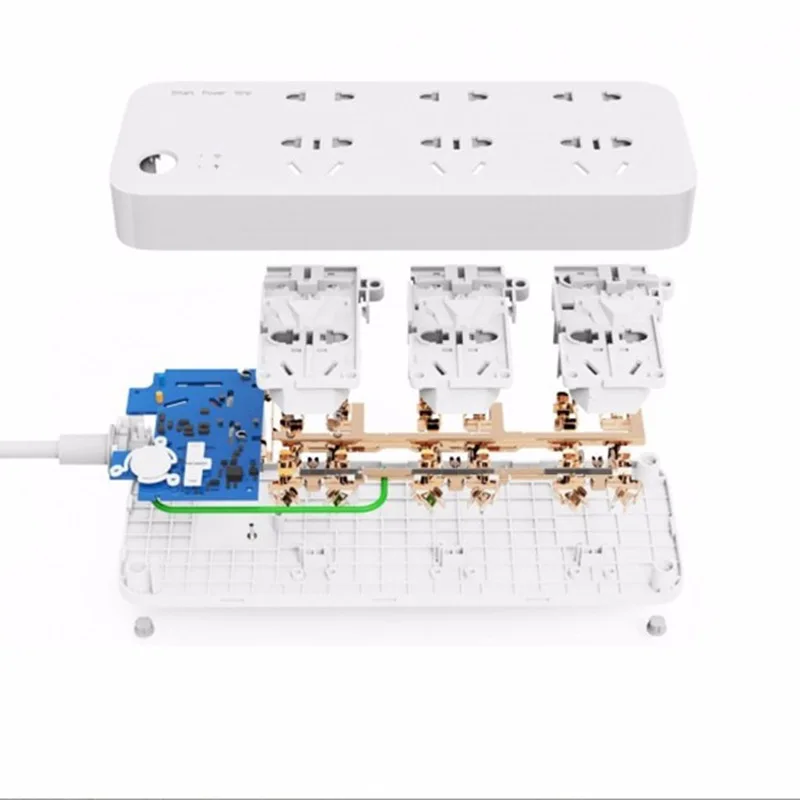 Оригинальная умная розетка Xiaomi Mijia разъем с Wi Fi приложение для дистанционного