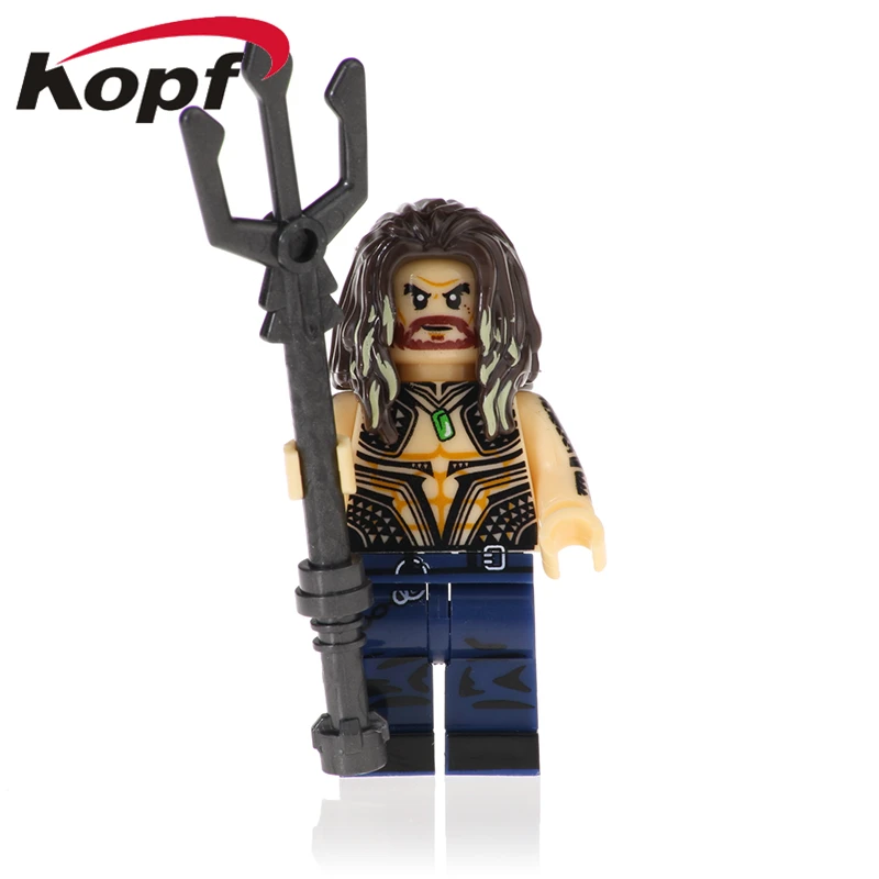 

Building Blocks Super Heroes Arthur Curry Nereus Atlanna Aquaman Action Figures Toys Bricks Collection Gift For Children XH 1108