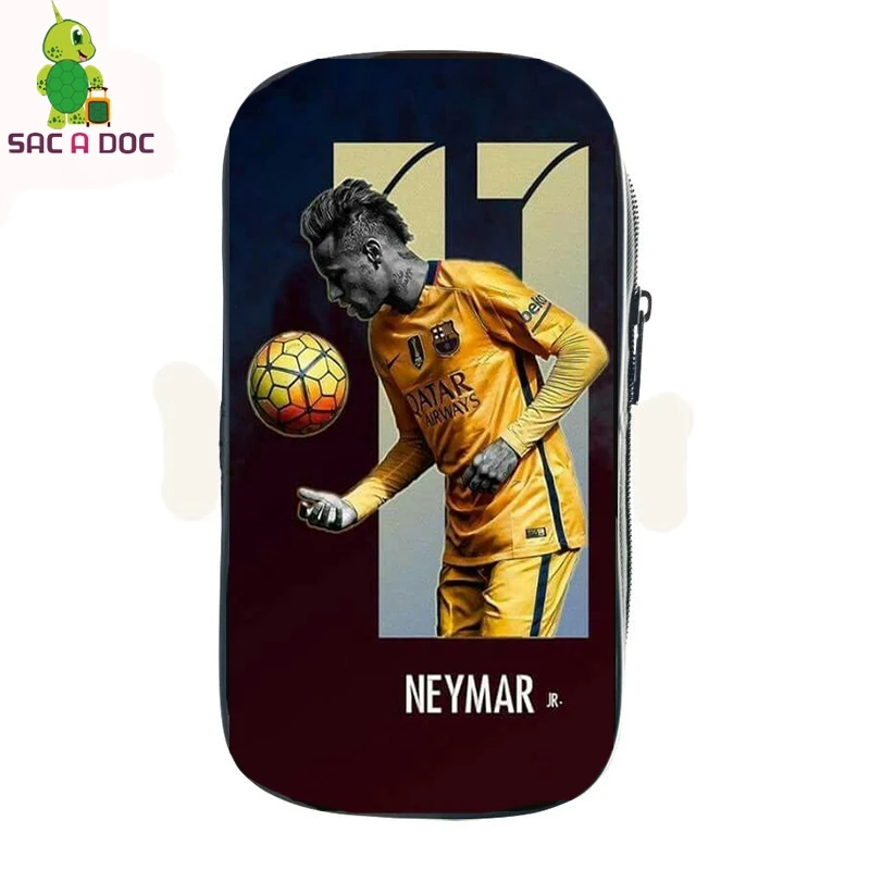 Neymar Cosmetic Cases Kids Pencil Box Boys Girls Stationery Storage Bags Large School Supplies Women Men Makeup Bags Neymar Cosmetic Cases Kids Pencil Box Boys Girls Stationery Storage Bags Large School Supplies Women Men Makeup Bags