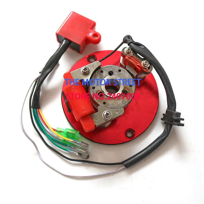 

High Performance Racing Magneto Coil Stator For 50 70 90 110 125cc Horizontal Engines Dirt Pit Bike Monkey Bike Free shipping