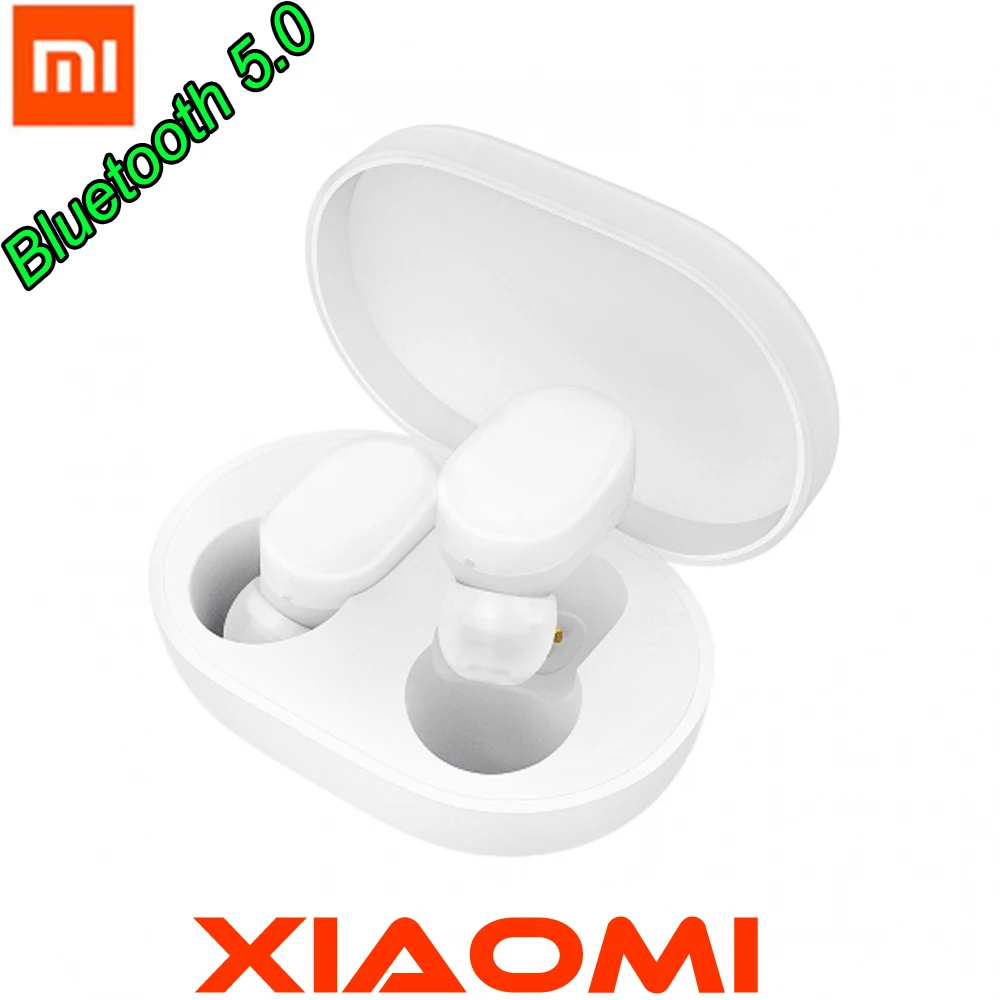 

xiaomi AirDots earphone TWS Bluetooth Earphone Touch control Headset Bluetooth 5.0 Xiaomi Mi Earphone With Charging box
