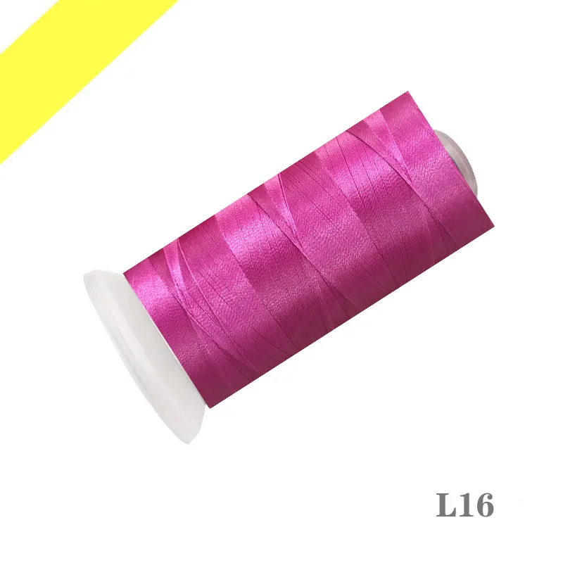 150D высокая прочность нитки нейлон нитки кожаные швейные нитки разнообразие цветов DIY обувь украшение одежды Превосходное качество - Цвет: L16
