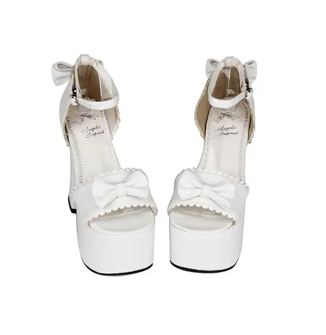 Angelical Chica Cm Imprimir Zapatos 33 Vestido Mujeres 12 Mujer Sandalias Delgada 5 De Tacones Super Alta Mori 47 Lolita Señora Princesa Cosplay 1wqO1trd