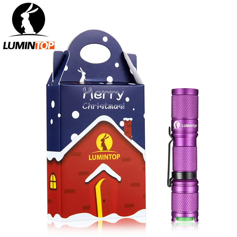 LUMINTOP 2018 новый год издание Edc цвет фонарик инструмент AA 550 люмен ов светодио дный Cree