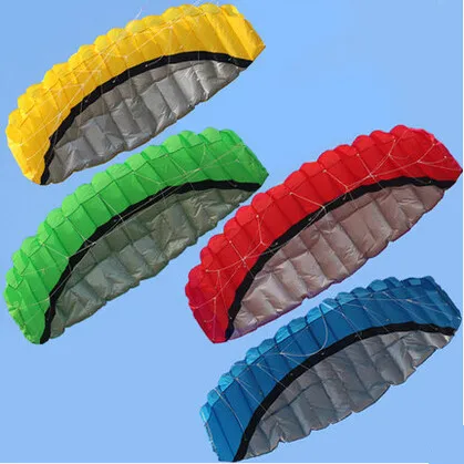 Free Shipping Outdoor Sports Hot Sale 2 5 m Dual Line Stunt Parafoil Nylon Power Kite