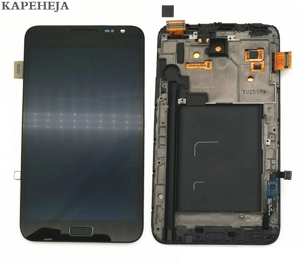 Koop Super AMOLED LCD Display Voor Samsung Galaxy Note i9220 N7000 Lcd Touch Screen Digitizer Vergadering