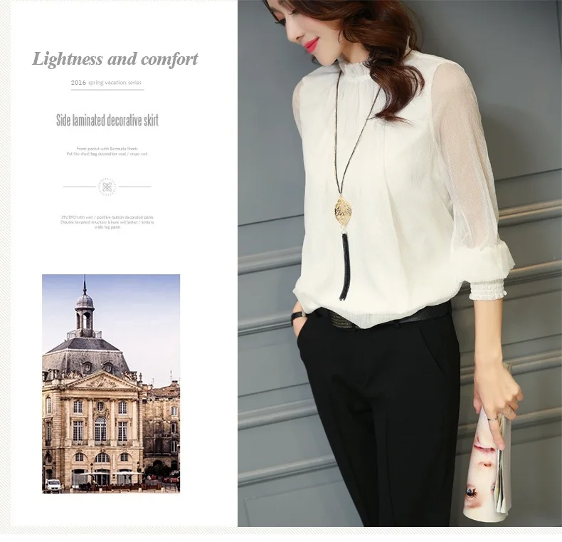 Check out Long Sleeve Chiffon Blouse at https://cuteoutfits.com/product/long-sleeve-chiffon-blouse/