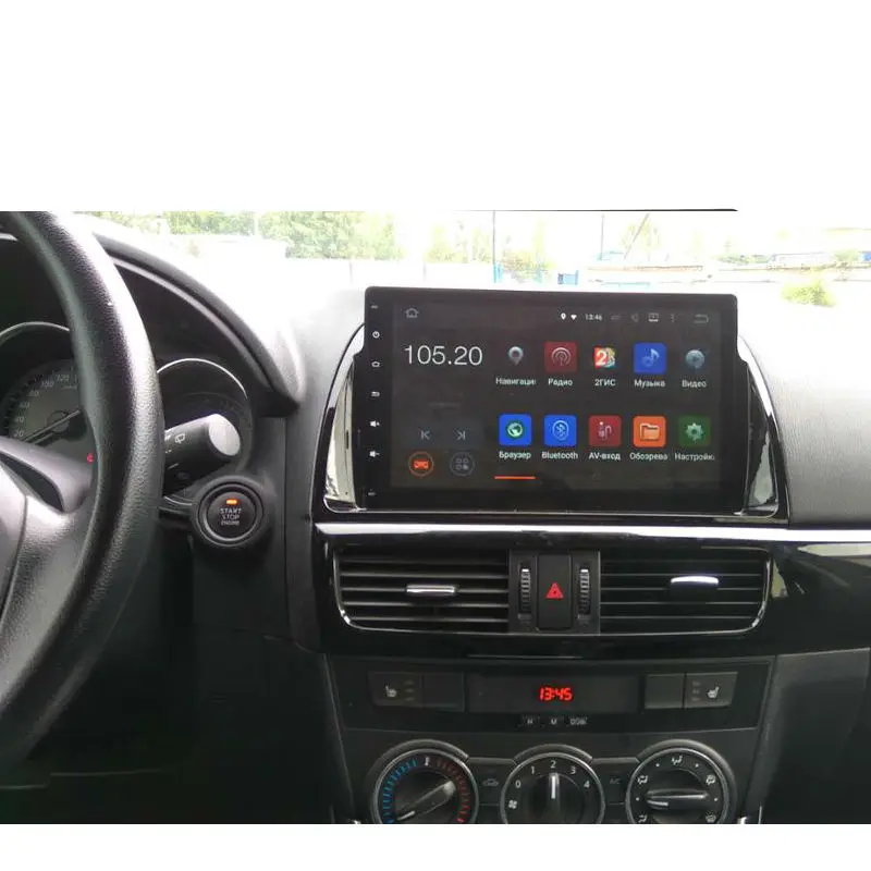 Perfect Aoluoya IPS RAM 4GB Octa Core Android 8.0 CAR DVD Player Radio GPS Navigation For MAZDA CX-5 CX5 2012 2013 2014 2015 WIFI DAB BT 1