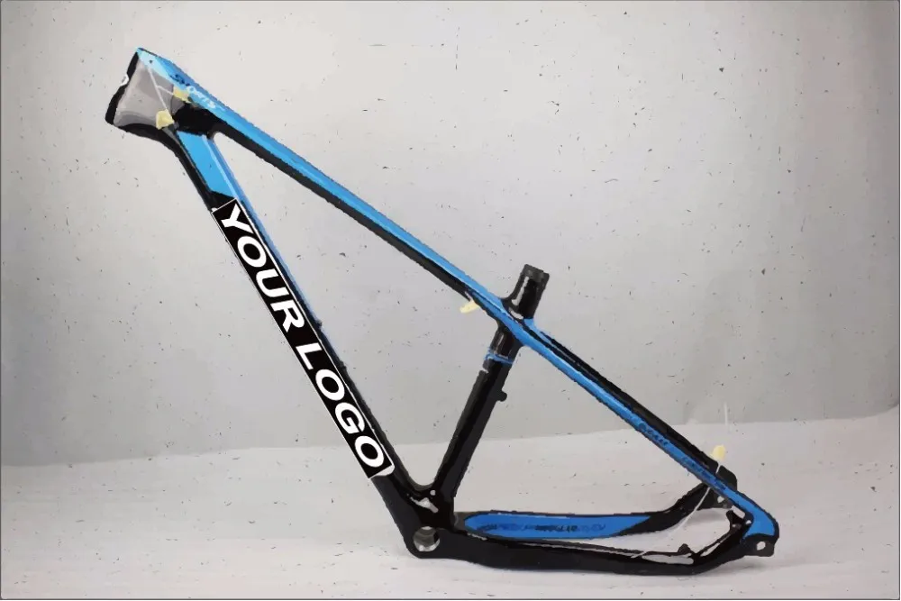 

Upgraded!cheap Carbon Frame MTB 27.5er,Disc Post Mount,Bb30\BSA matte/glossy Finish,Size15',17' and 19',For Bike Bicycle