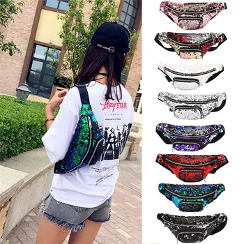 

Mens Women Waist Bag Fanny Pack Running Zip Belt Money Pouch Travel Outdoor Bags