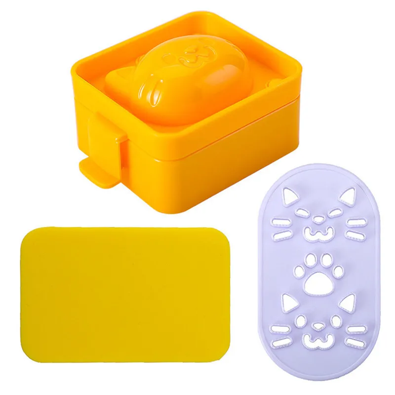 

Kitchen Gadget Lovely Cat Model DIY Rice Dough Sushi Mold DIY Mould Creative Funny Party Decoration Rice Mold
