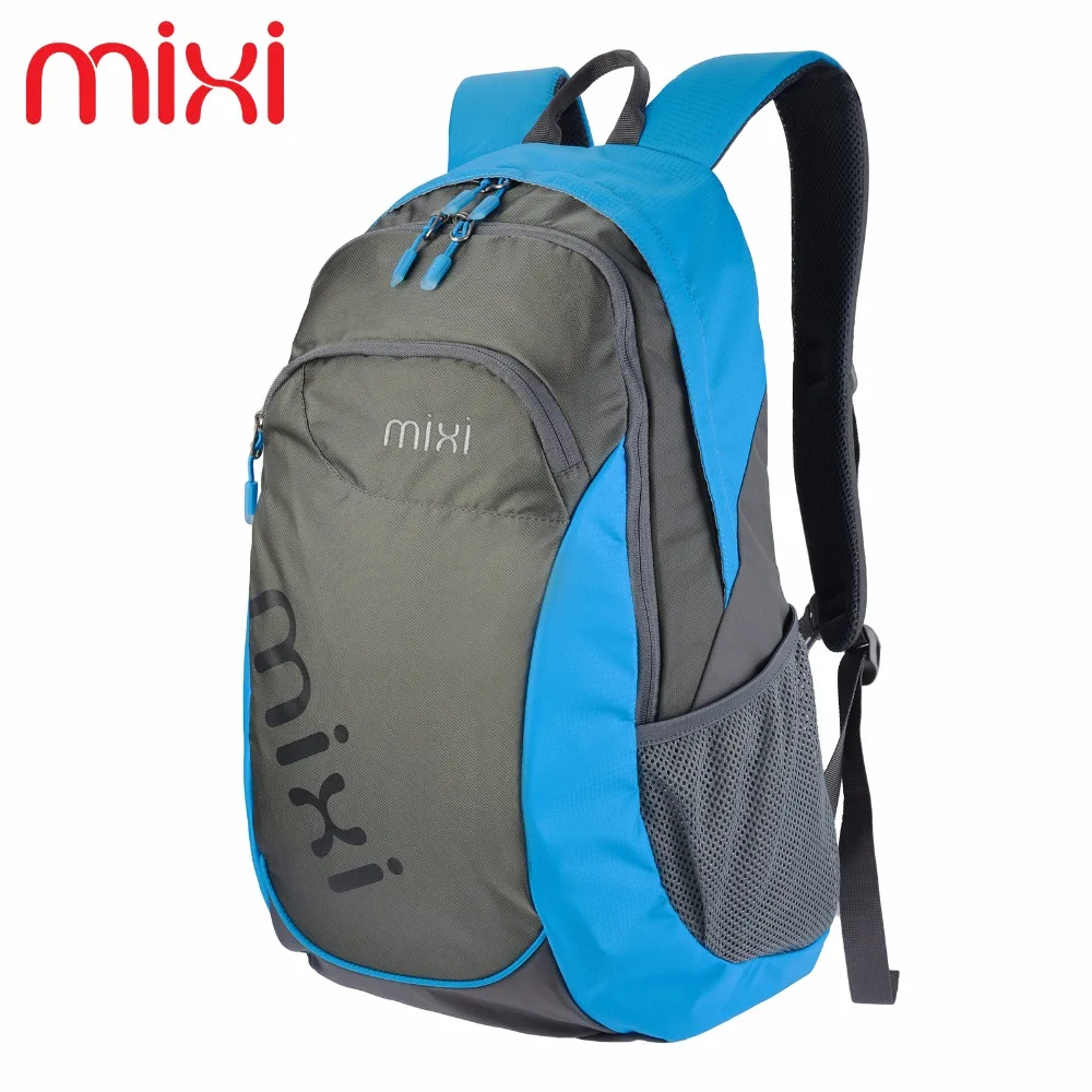 Mixi Backpack for Travel Waterproof Nylon Backpack Men Women Material