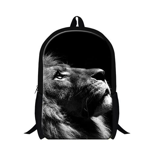 Животных Leopard 3D детская одежда с рисунком школьные сумки, школа для девочек Back Pack Прохладный Bookbag Детские легкие сумки для путешествий - Цвет: Прозрачный