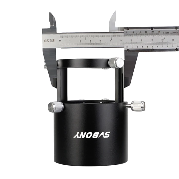 Tubo de Construção 49mm a 58mm para Sv46 Spotting Escopo Câmera Adaptador Extensionable Dois se Encaixa Telescópio Ocular Diâmetro Exterior 4 Esporte e Lazer
