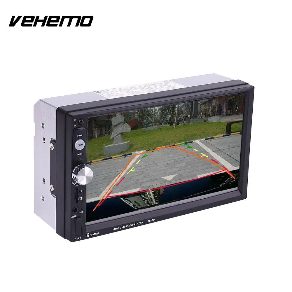 

Vehemo Remote Control Video 7023D Player High Performance 2 MP5 Support Premium Quality Car