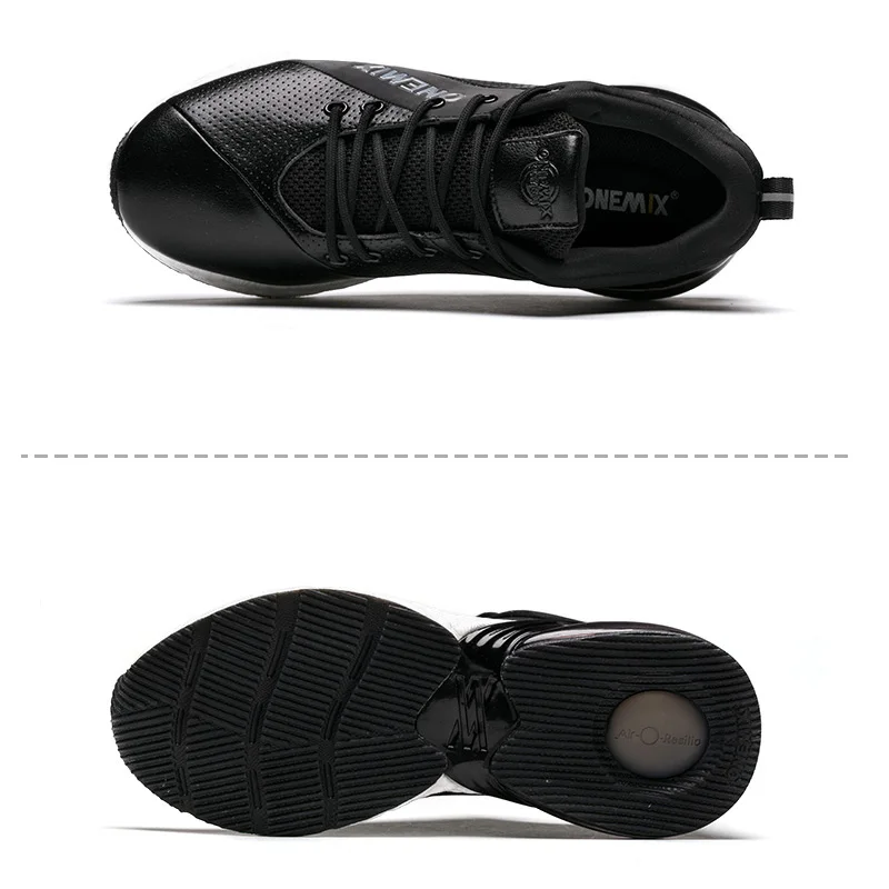ONEMIX, зимние спортивные кроссовки для мужчин, кроссовки для бега для женщин, Уличная обувь для бега, амортизирующая амортизация, Баскетбольная обувь
