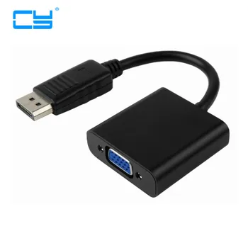 

Gold-plated DP Displayport to VGA converter adapter cable Displayport input to VGA output cable for PC Laptop TV 20cm