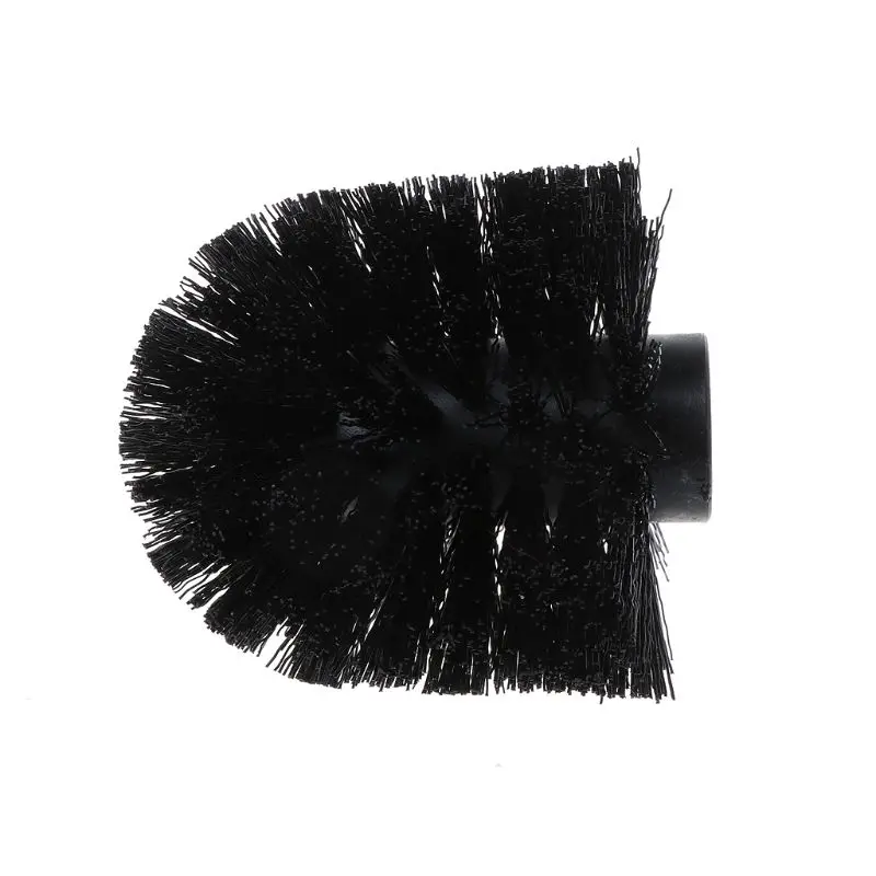 Universal Plastic Toilet Brush Head Replacement White Black Clean Bahroom Tools