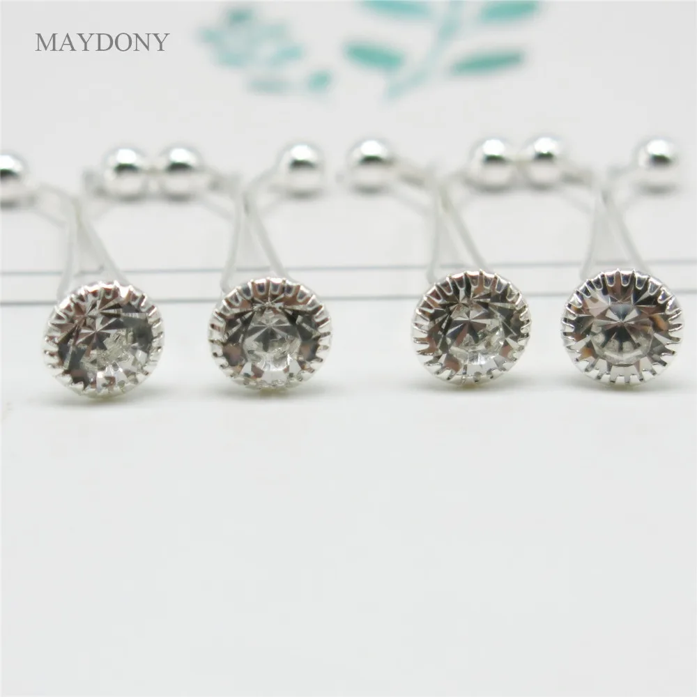 

SP137 12pcs/Set New Alloy Imitation Fashion Rhinestone Brooches Pin For Women'S Scarves Exquisite Fashion Clip Zinc Alloy Brooch