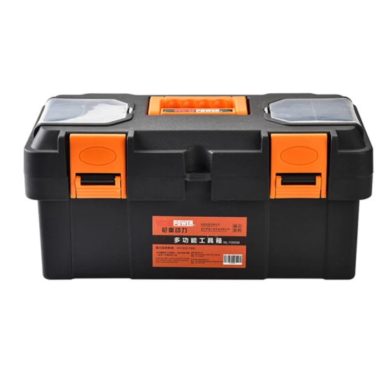 

Neopower Large toolbox Household Maintenance Electrician Tool Box Screw Box Multifunctional Car repair Thicken Tool Box