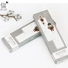 Карта для влюбленных мультфильм История бумажная карта Закладка карта 1 лот = 1 упаковка = 30 шт