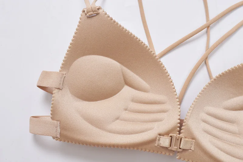 Intimates push up bras for women seamless bralette bra wire free sexy Underwear Women Front Closure seamless brassieres bra7