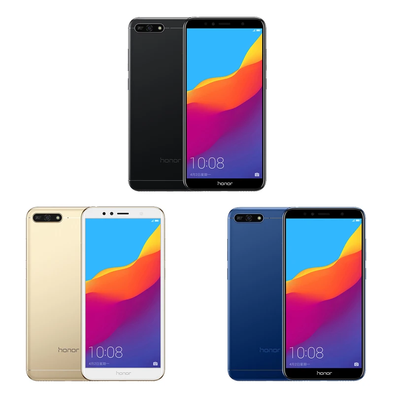 Оригинал Honor 7A Play 2 ГБ 32 Snapdragon 430 Восьмиядерный 5 7 дюймов передний 8.0MP задний 13.0MP 720P