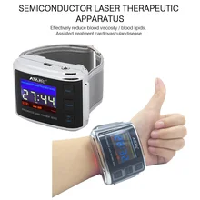 Hypertension Hyperlipidemia High Blood Pressure Low Level Laser Therapy Device Diabetes Cold Laser Watch