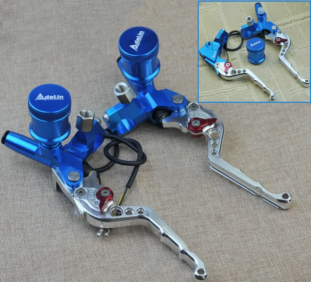 Brake Pump Master Cylinder Motorcycle lever Handlebar Hydraulic clutch Racing
